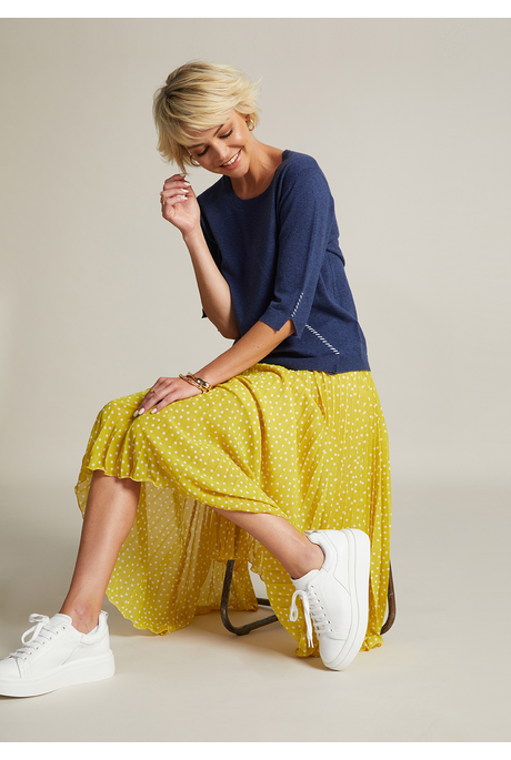 Madly Sweetly STOP THE DOT SKIRT