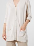 Caroline Sills LARA LONGLINE CARDIGAN