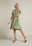Madly Sweetly LINEN THE LIFE TIER DRESS