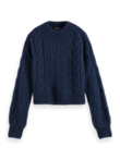 Scotch and Soda CABLE-KNITTED RELAX Jumper