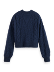 Scotch and Soda CABLE-KNITTED RELAX Jumper