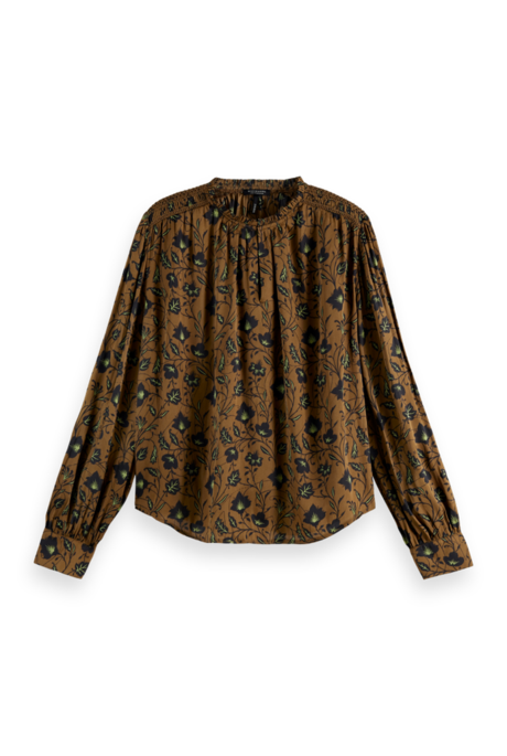 Scotch and Soda SMOCKED TOP