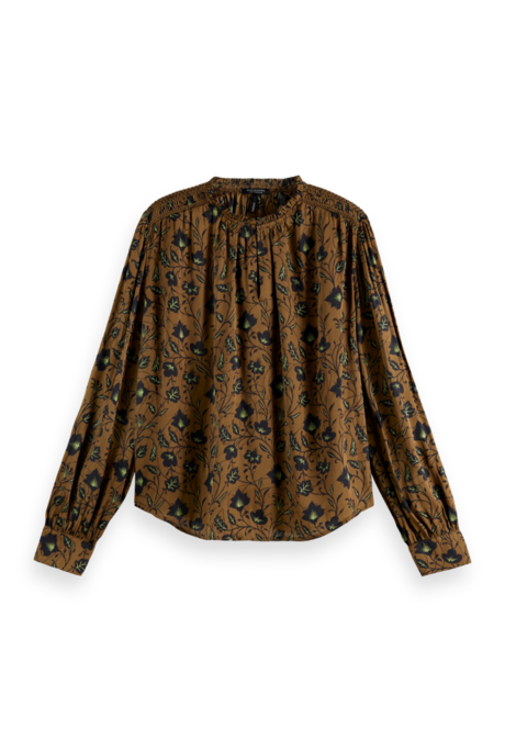 Scotch and Soda SMOCKED TOP