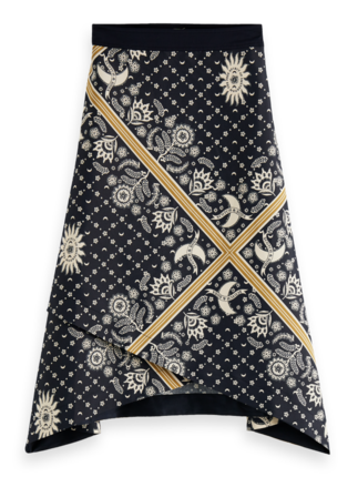 Scotch and Soda DOUBLE LAYER PRINT Skirt-skirts-Diahann Boutique