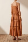 Shona Joy JOANA PIN TUCK SLEEVELESS MAXI DRESS