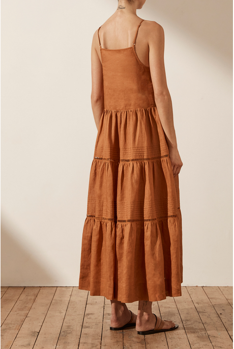 Shona Joy JOANA PIN TUCK SLEEVELESS MAXI DRESS Brand Shona Joy Diahann Boutique Shona Joy W22