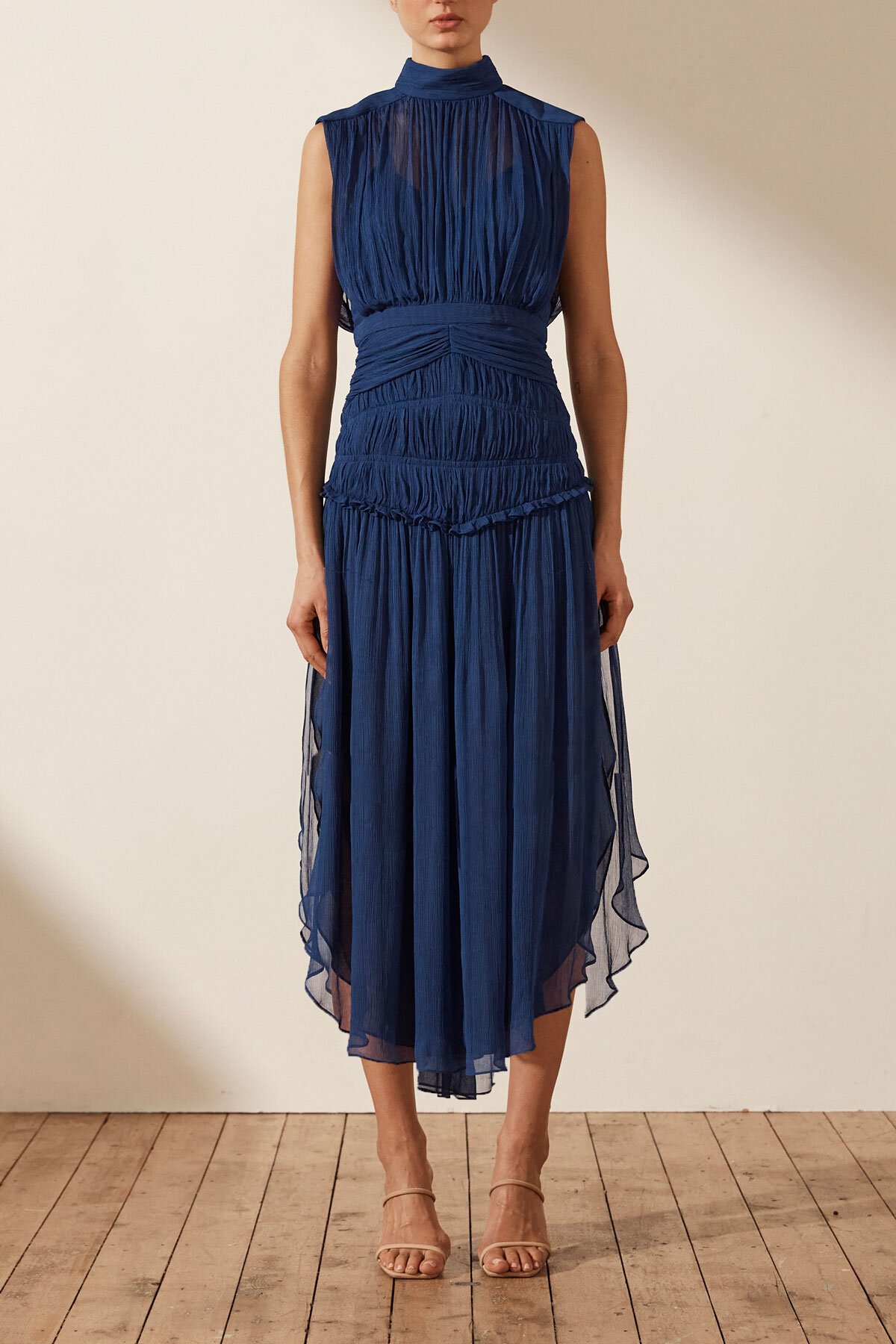 Shona Joy SAFIRA SLEEVELESS OPEN BACK MIDI Dress - Dresses : Diahann  Boutique - Shona Joy W22