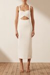 Shona Joy SIMONE CROSS OVER MIDI DRESS