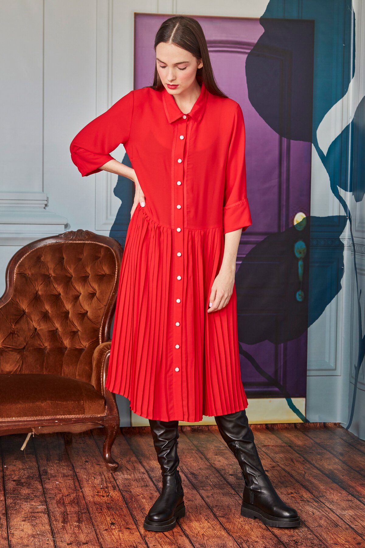 Trelise Cooper PLEAT & THREE VEG Dress Dresses Diahann Boutique