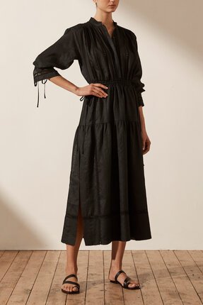 Shona Joy ADRIANA L/S Midi Dress-dresses-Diahann Boutique