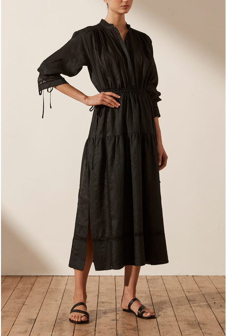 Shona Joy ADRIANA L/S Midi Dress