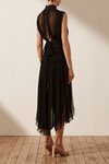 Shona Joy SAFIRA SLEEVELESS OPEN BACK MIDI Dress