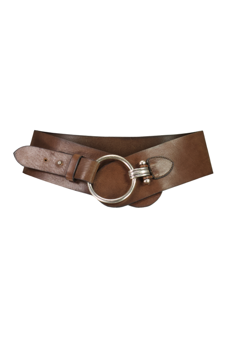 Paula Ryan O RING LEATHER BELT