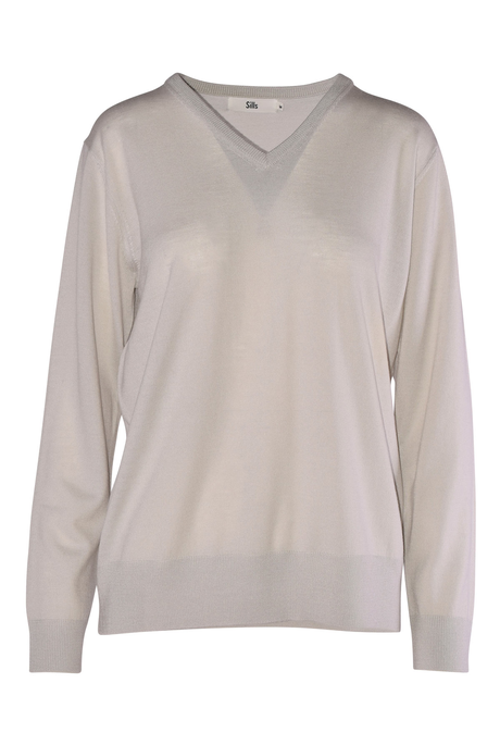 Caroline Sills SHERMAN MERINO V Neck