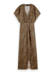 Scotch and Soda PRINTED V NECK MAXI Dress