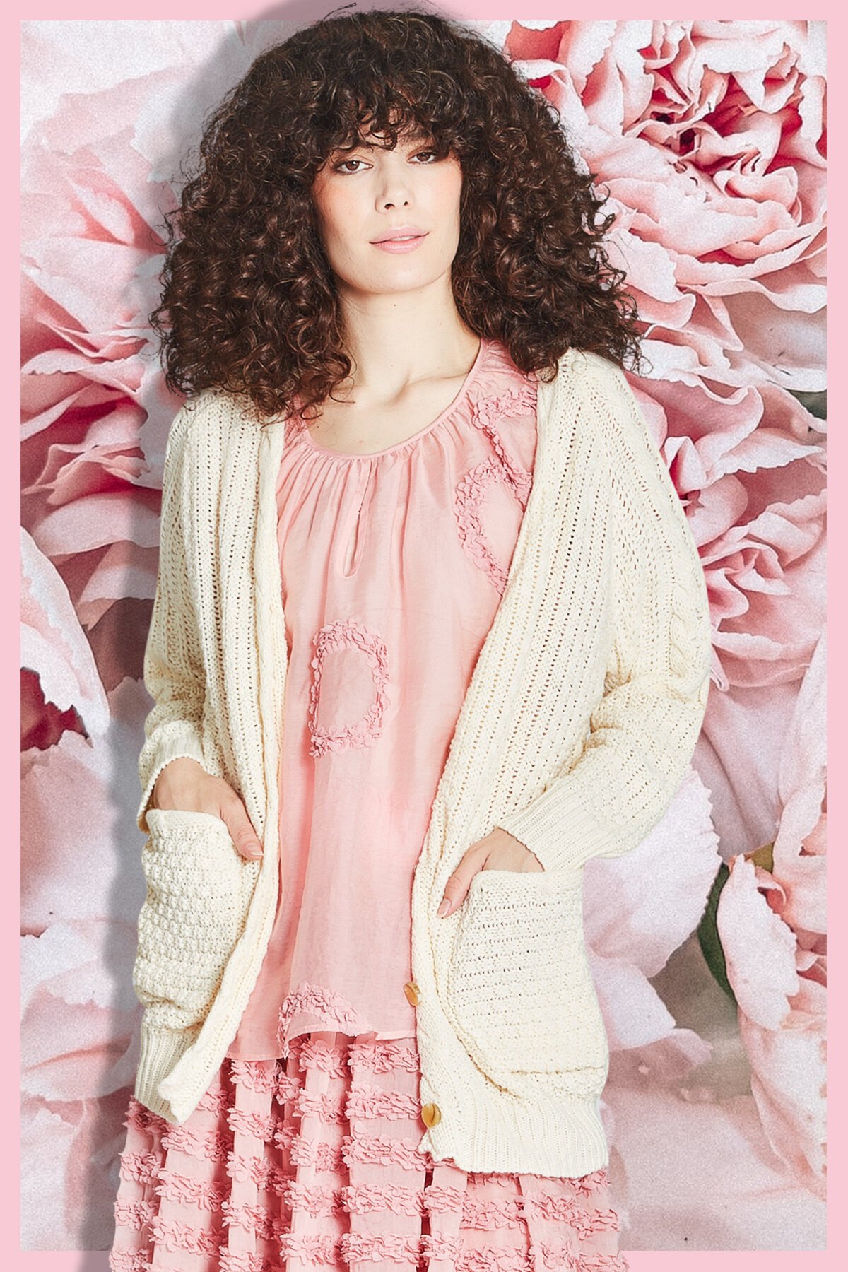 Trelise Cooper READY AND CABLE CARDIGAN Cardigans Diahann Boutique