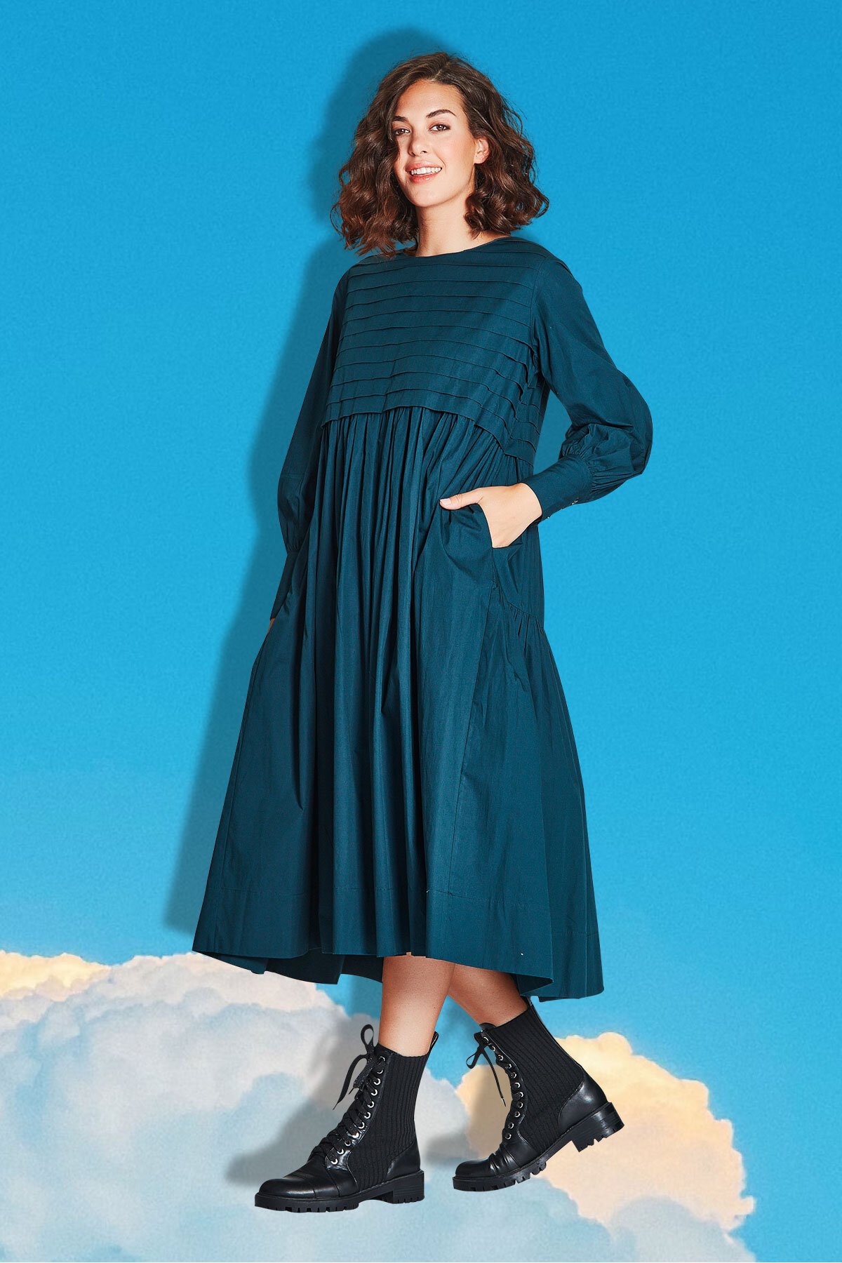 Trelise Cooper PLEAT AND GREET DRESS BrandTrelise Cooper Diahann