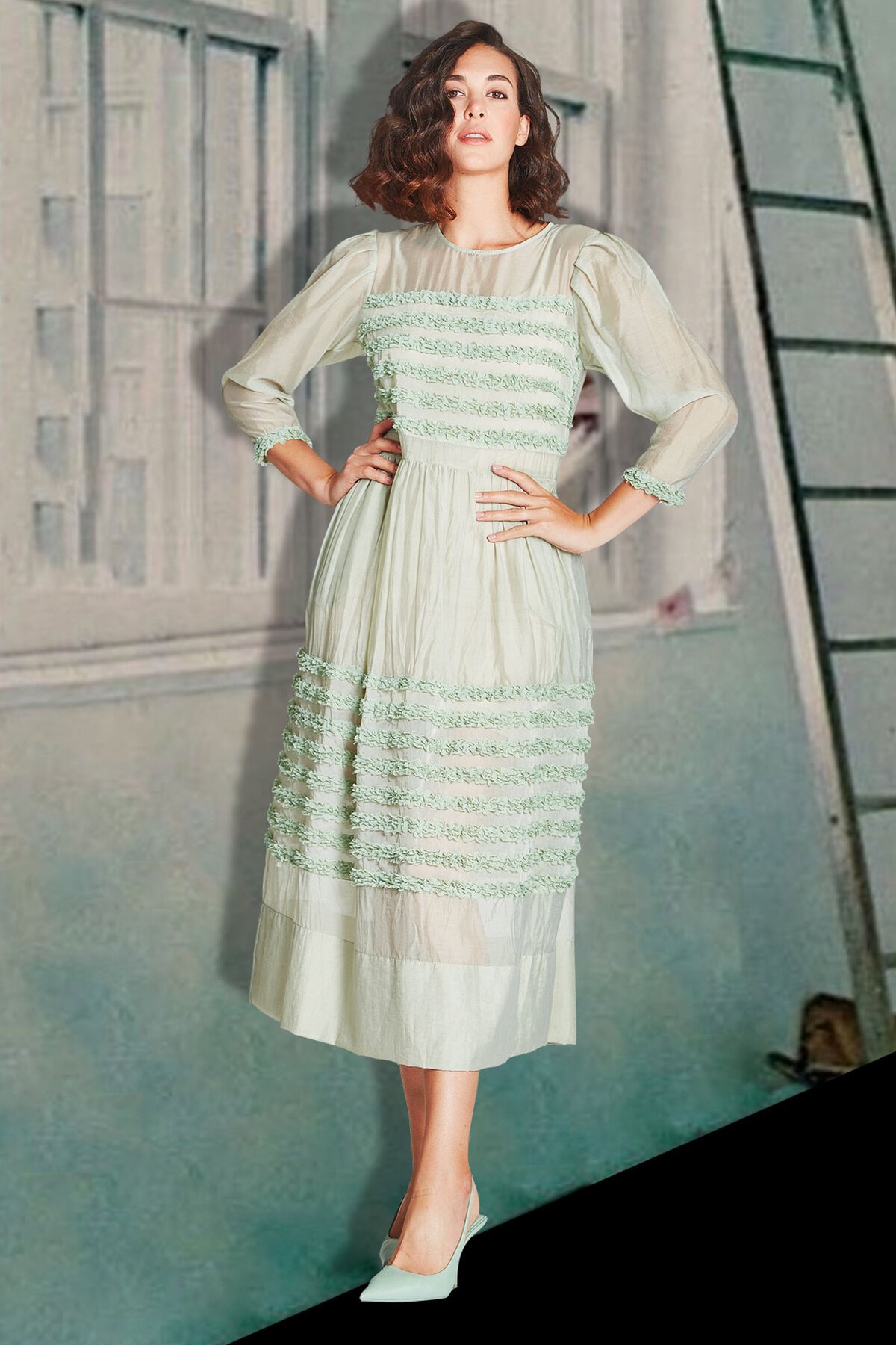 Trelise Cooper FRILL STEAM AHEAD DRESS BrandTrelise Cooper Diahann