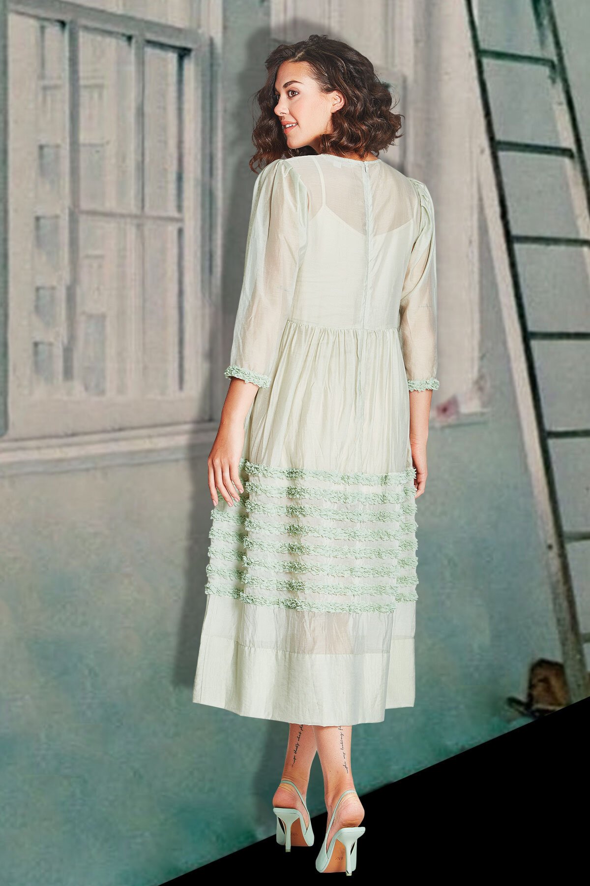 Trelise Cooper FRILL STEAM AHEAD DRESS BrandTrelise Cooper Diahann