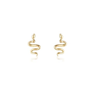 Linda Tahija SERPENT STUD Earrings-accessories-Diahann Boutique