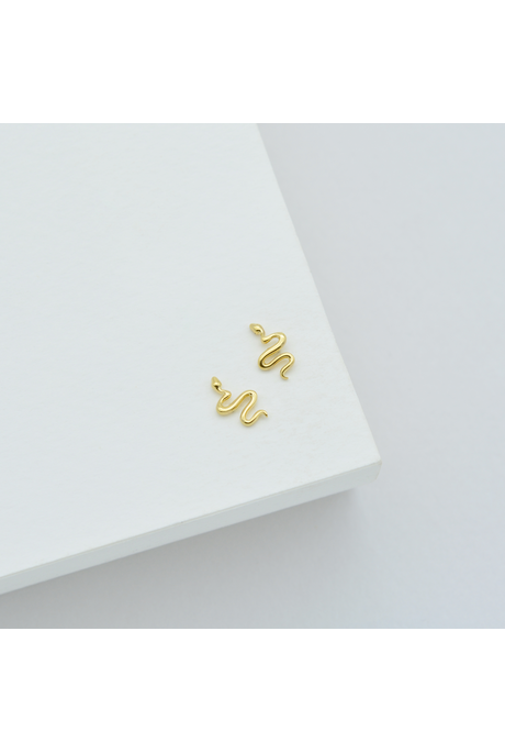 Linda Tahija SERPENT STUD Earrings