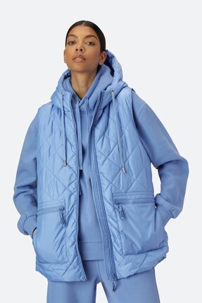 Ilse Jacobsen SLEEVELESS QUILT COAT-jackets-and-coats-Diahann Boutique