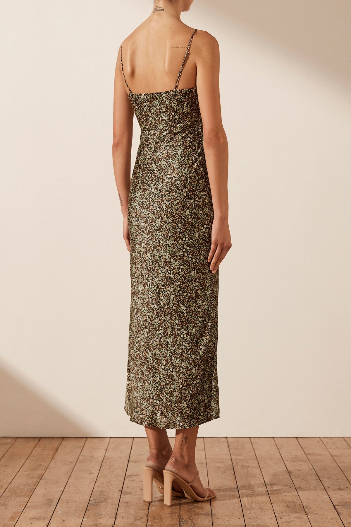 chinese dress ladies Shona Joy Nora Lace Detail Maxi Dress main image 1