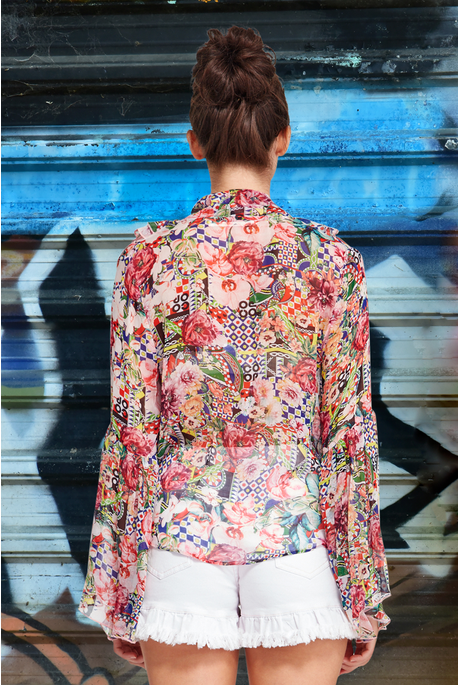 Coop I PINK I LOVE YOU Blouse - Brand-COOP : Diahann Boutique - COOP S22