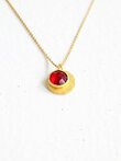 Humidity JULY BIRTHSTONE Necklace