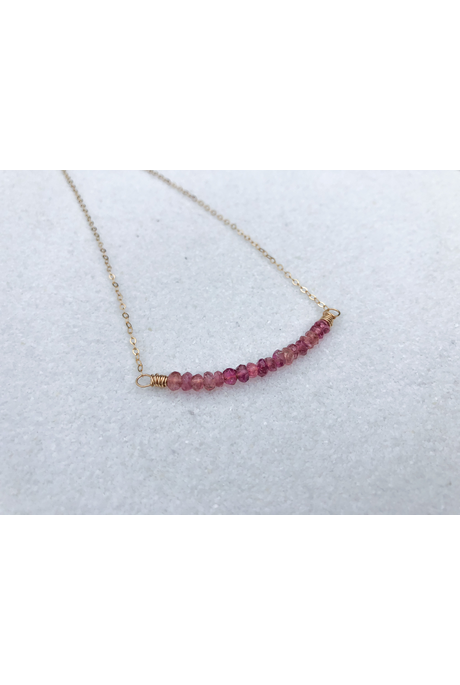 Within TOURMALINE BAR Necklace