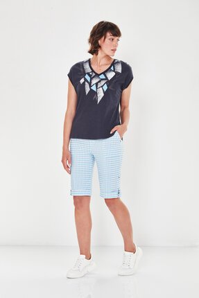 Verge ACROBAT GINGHAM ROLLED Short (2 Colours)-shorts-Diahann Boutique
