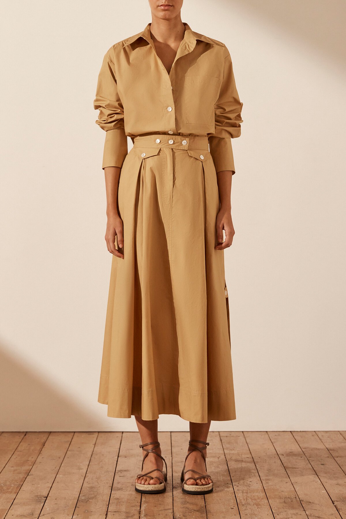 Shona Pleated Skirt