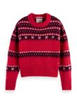 Scotch and Soda FAIR ISLE CABLE KNIT Pullover