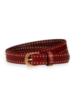 Scotch and Soda LEATHER STUD Belt