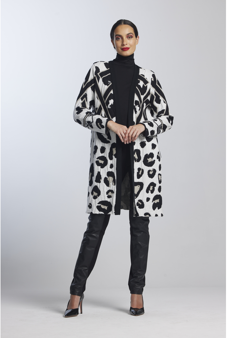 Paula Ryan - Wool Blend Knit Coat main image 1