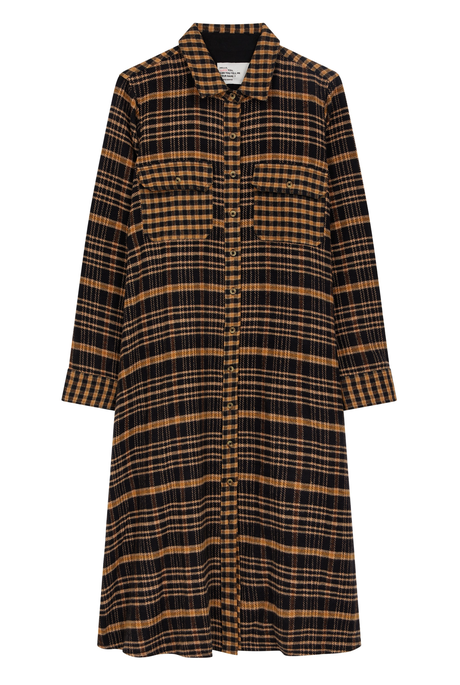 Leon & Harper Roudy green print dress main image 0