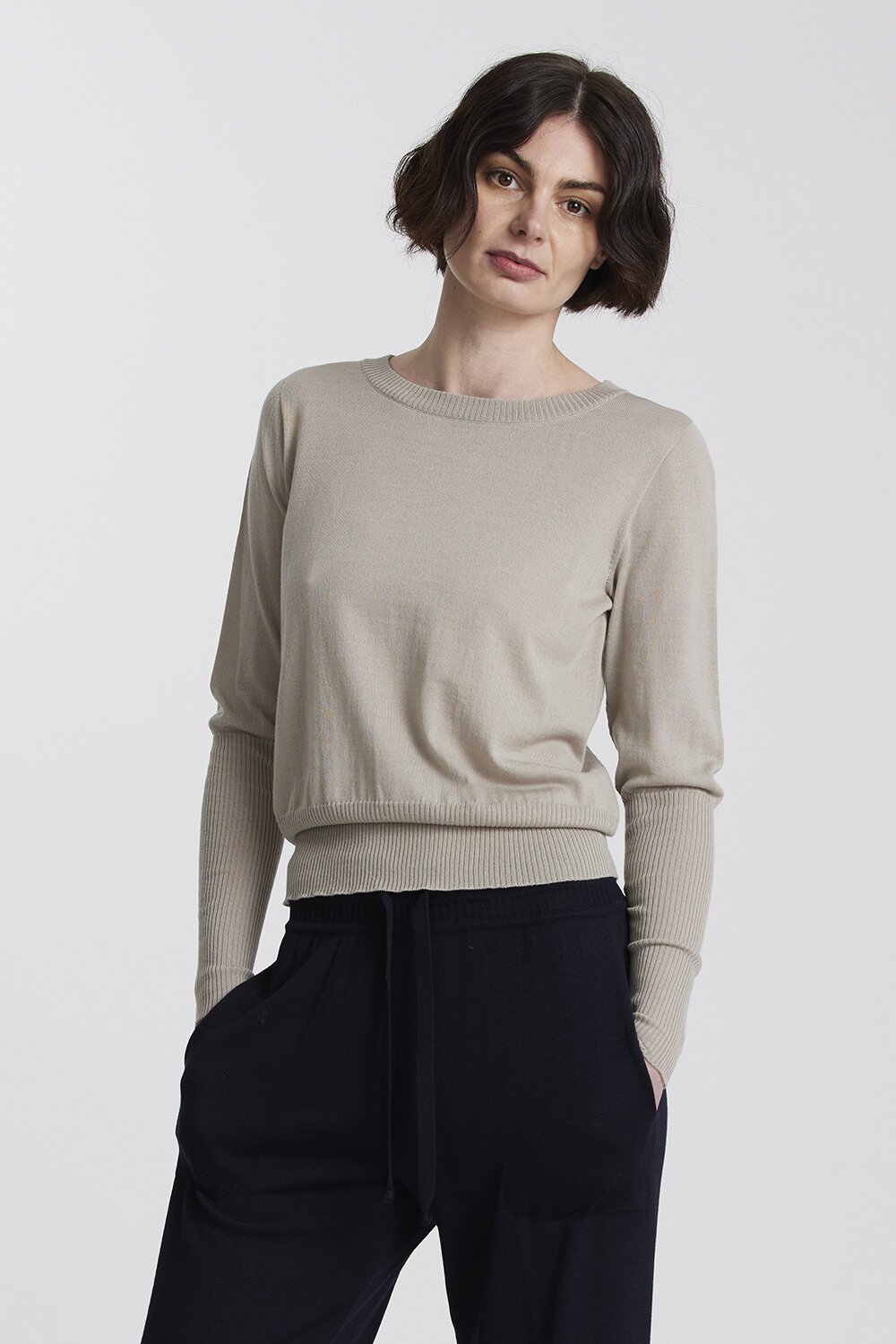 Standard Issue MERINO LONG RIB Sweater BrandStandard Issue Diahann