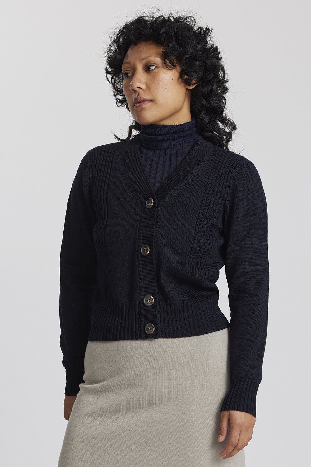 Standard Issue MERINO CABLE Jacket BrandStandard Issue Diahann