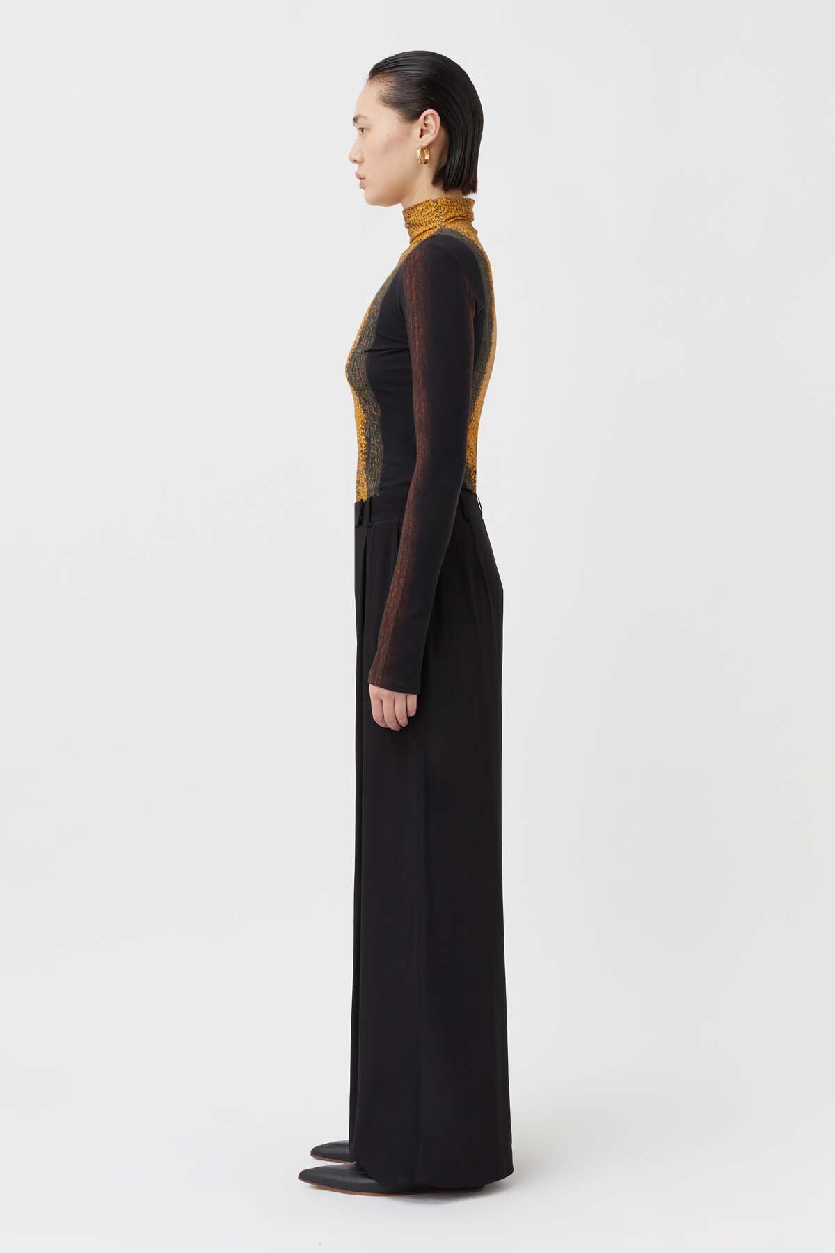 Camilla and Marc Mai Long Sleeve Top - Almadine main image 0