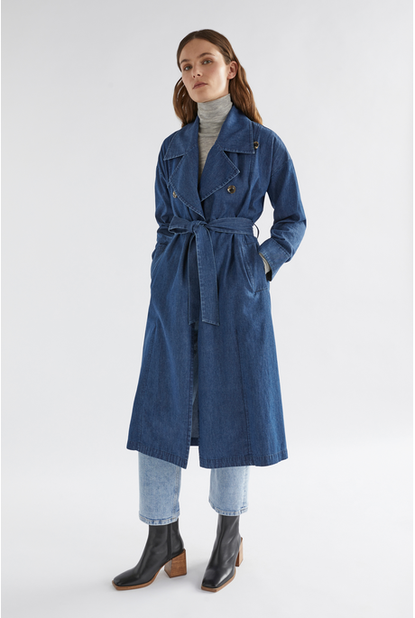 Elk DENIM TRENCH Coat