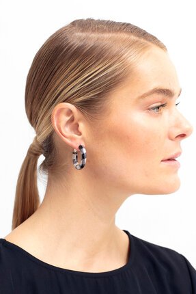 Elk SAVA HOOP Earring-accessories-Diahann Boutique