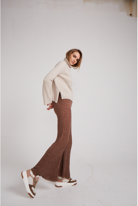 Estilo Emporio SALUT RIBBED LINEN Pants