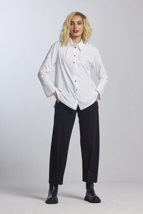 Paula Ryan ROMA BUTTONED OFFICER Pant-pants-Diahann Boutique