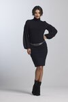 Paula Ryan SOFT SLEEVE MERINO Turtleneck