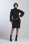 Paula Ryan SOFT SLEEVE MERINO Turtleneck