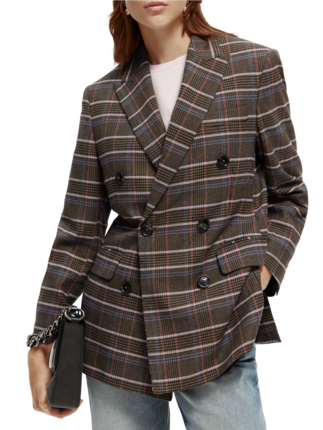 Scotch and Soda HERITAGE DOUBLE BREASTED -jackets-and-coats-Diahann Boutique
