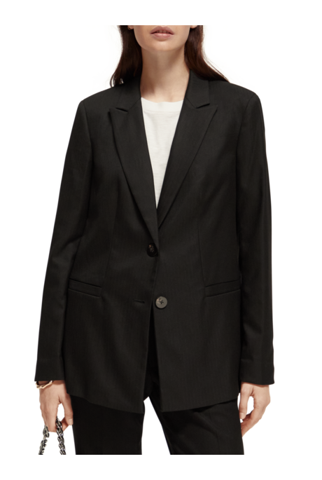 Scotch and Soda BLACK SINGLE BREASTED Blazer