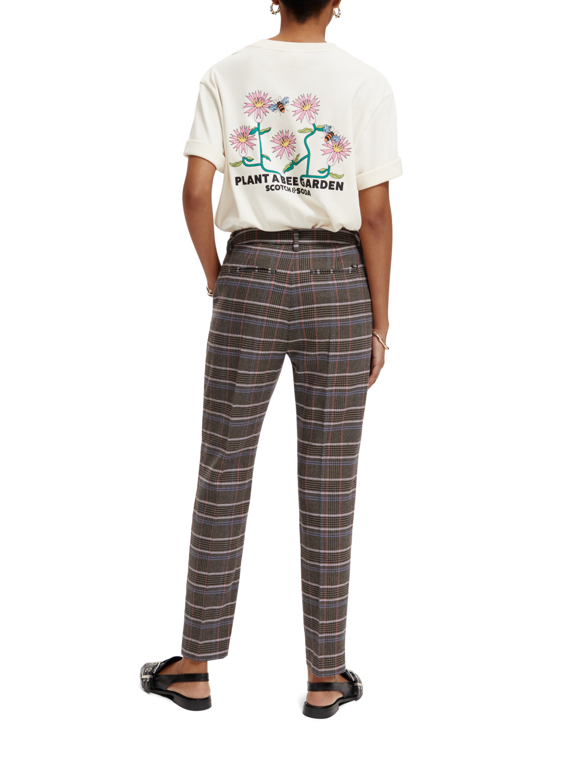 Scotch and Soda MIDRISE CHECK Pant BrandScotch and Soda Diahann