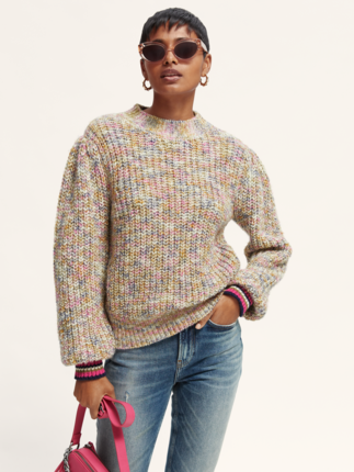 Scotch and Soda STRIPE CUFF Pullover-jumpers-Diahann Boutique