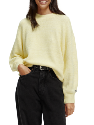 Scotch and Soda RELAXED CREWNECK Pullover-jumpers-Diahann Boutique